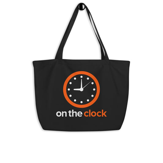 Large organic tote bag